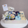 Suede Baby Boy Luxury Tray
