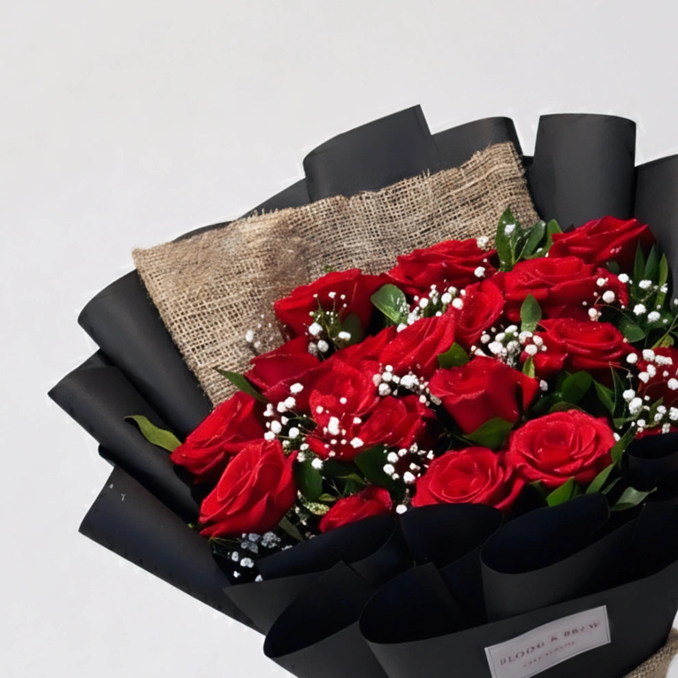 Midnight Rose Bouquet