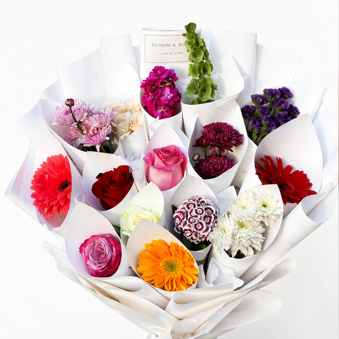 Petal Cone Bouquet