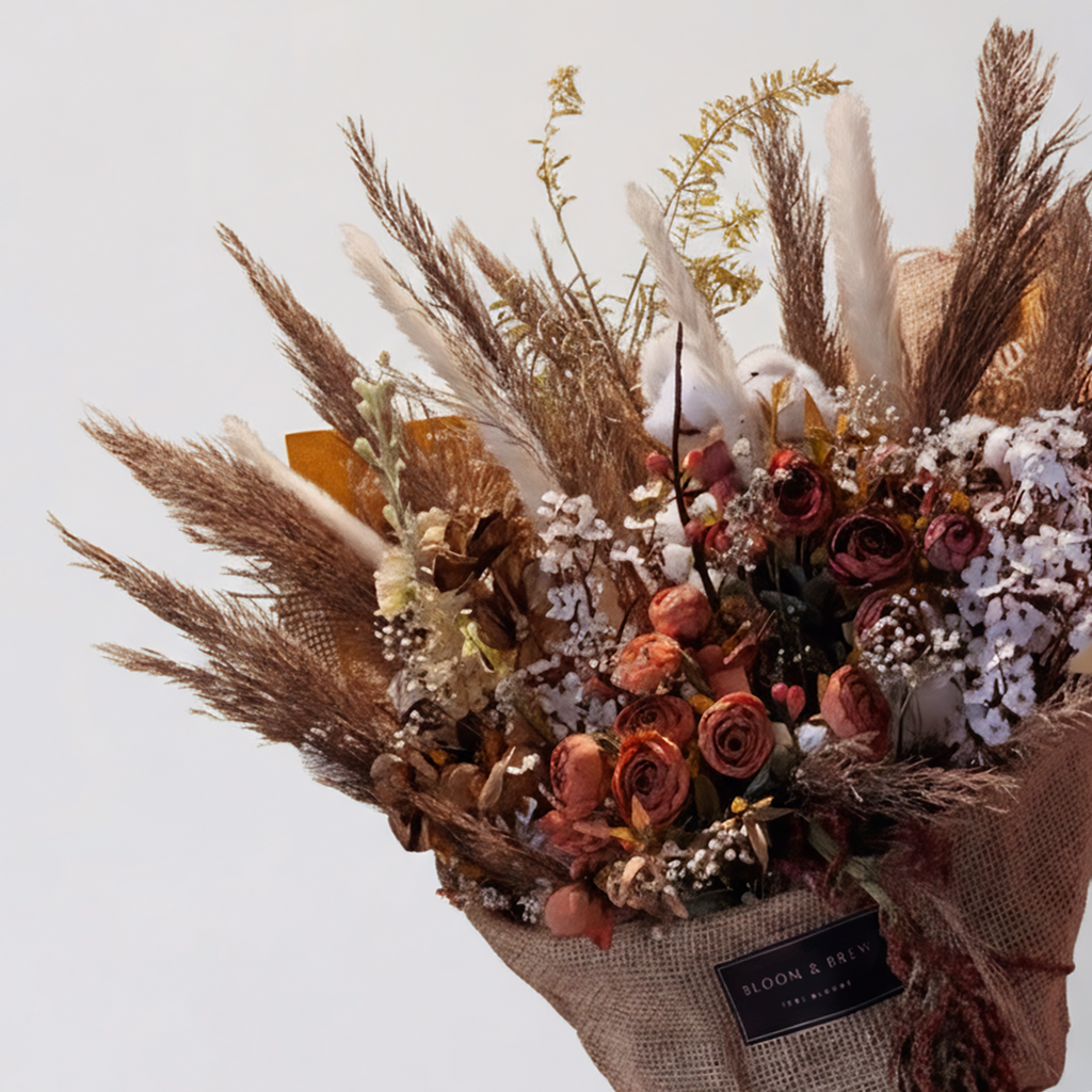 The Boho Everlasting Dried Bouquet