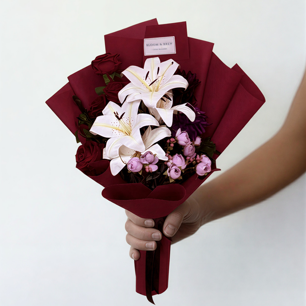 The Crimson Muse: Forever Bloom