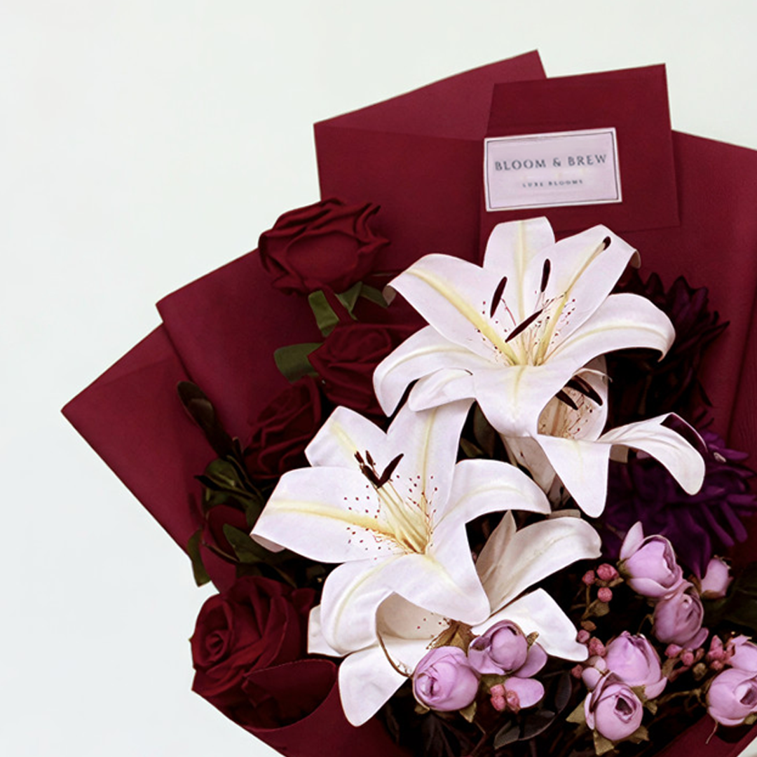 The Crimson Muse: Forever Bloom