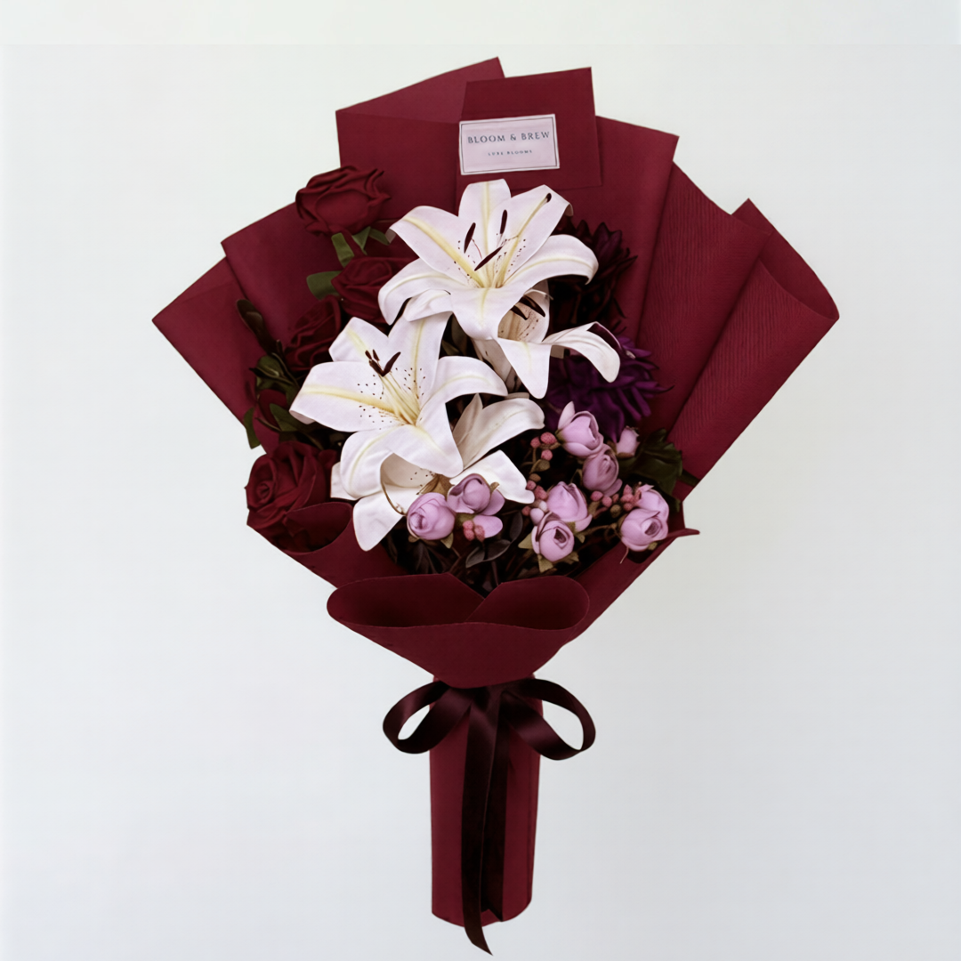 The Crimson Muse: Forever Bloom