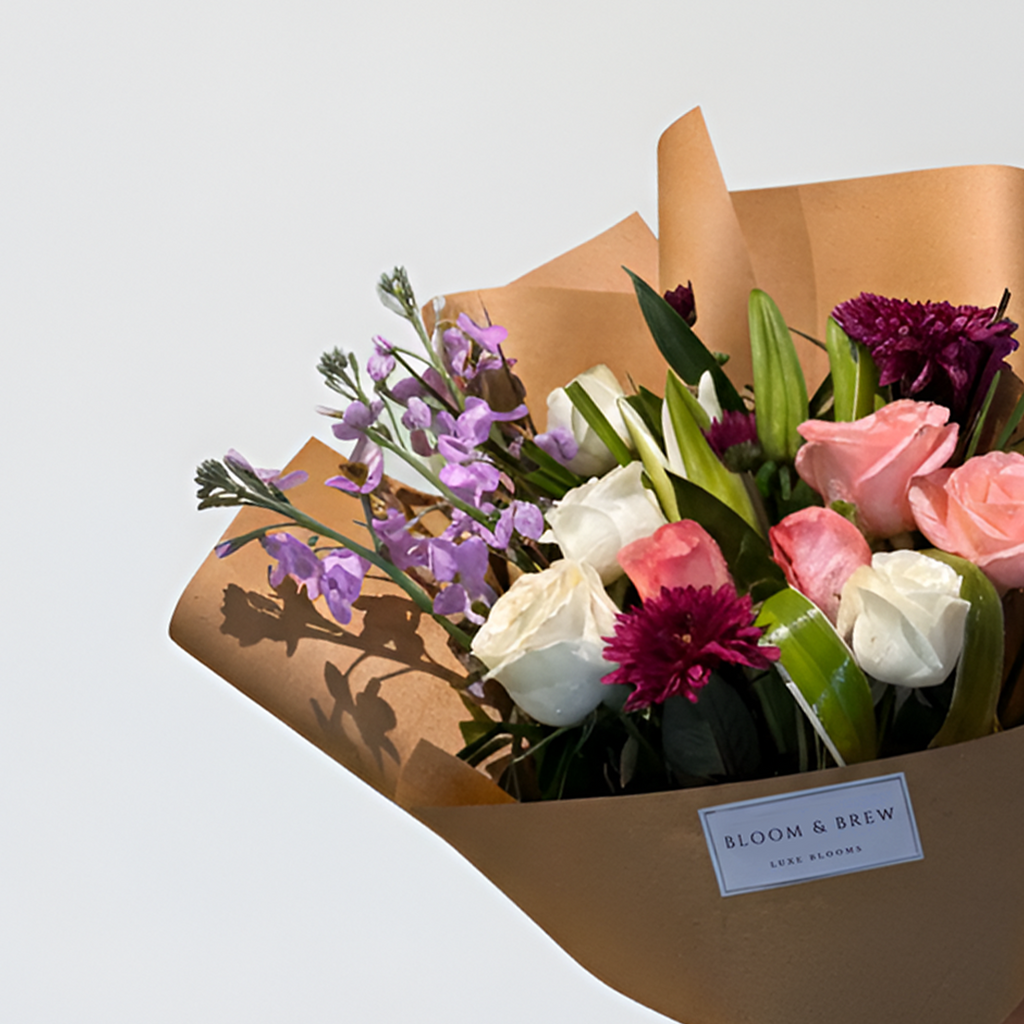 The Rose & Lily Garden Hand Tie