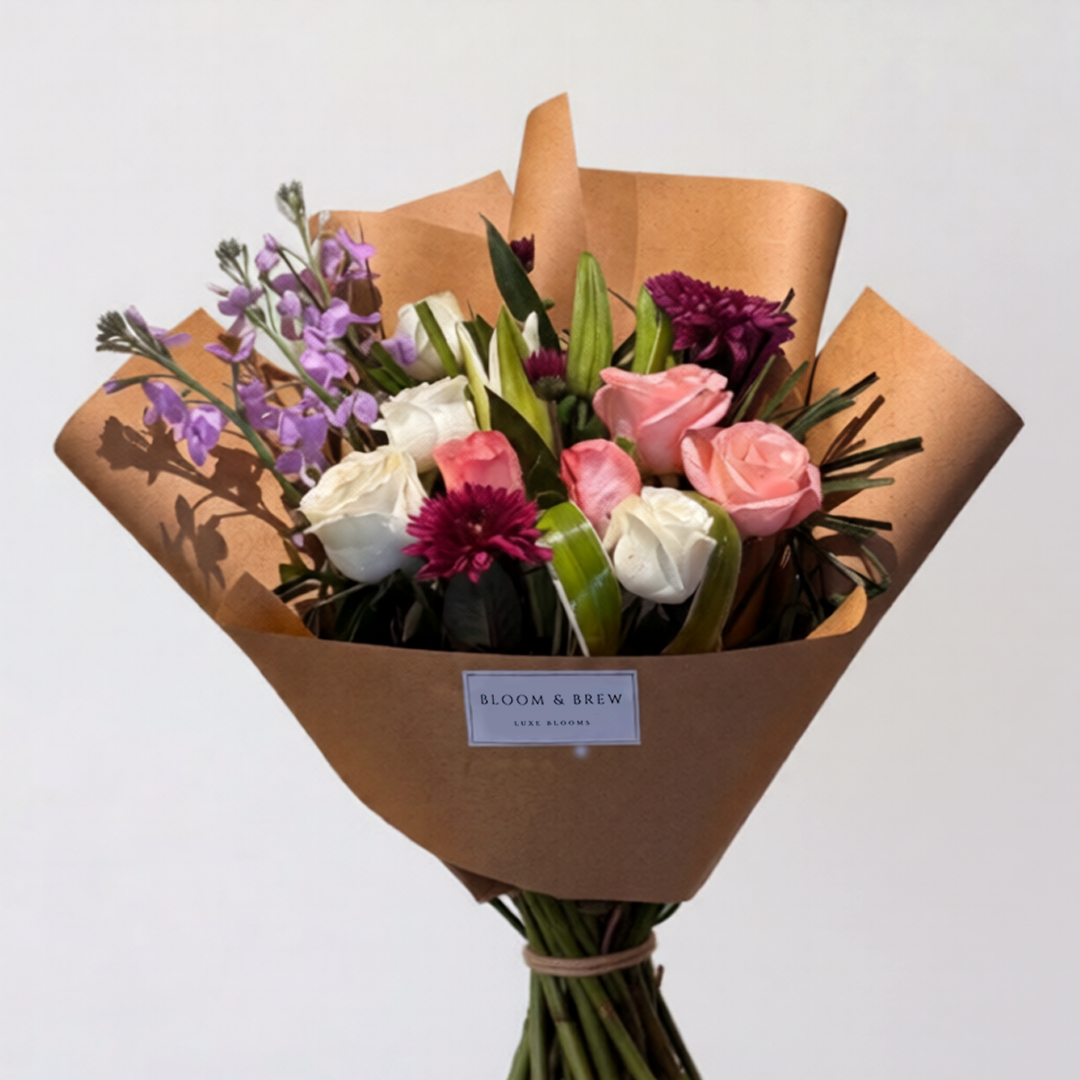 The Rose & Lily Garden Hand Tie