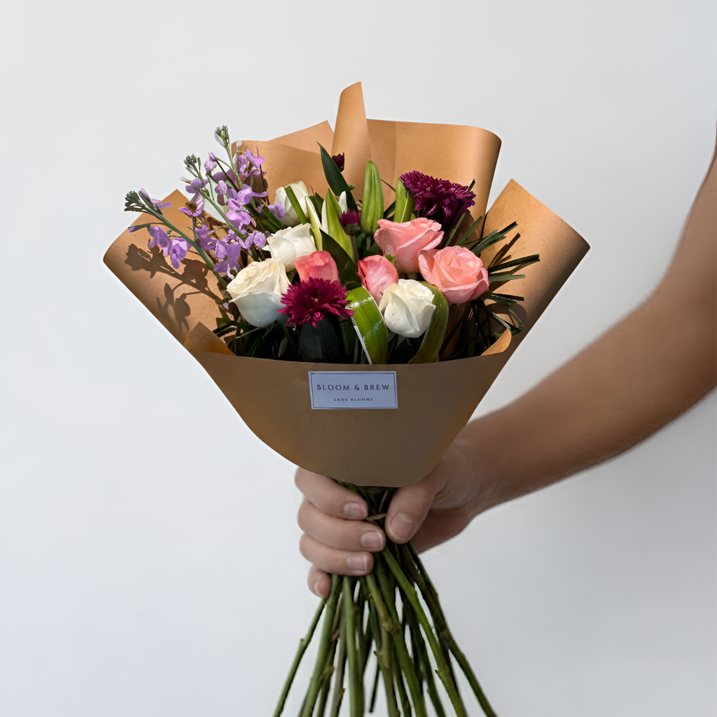 The Rose & Lily Garden Hand Tie