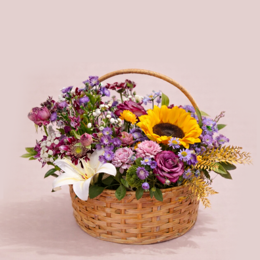 The "Sunshine & Wildflower" Meadow Basket