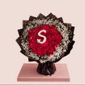 The Monogram Muse: Initial Rose Bouquet